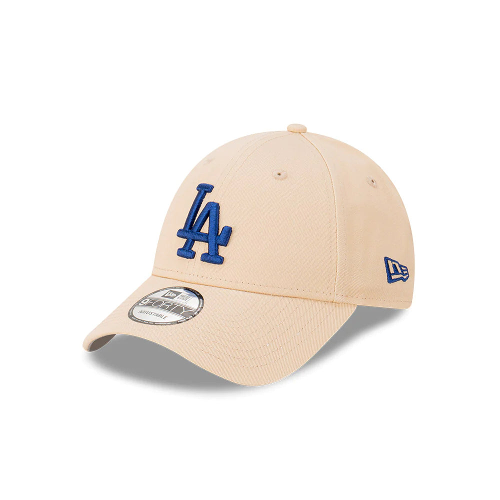 LA Dodgers Hat - Oatmilk OTC MLB 9Forty Strapback Cap - New Era
