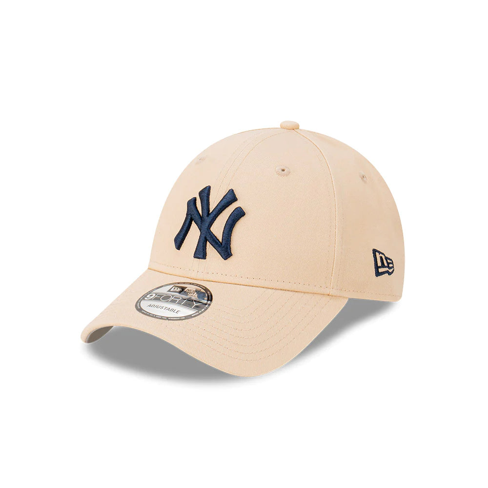 New York Yankees Hat - Oatmilk OTC MLB 9Forty Strapback Cap - New Era