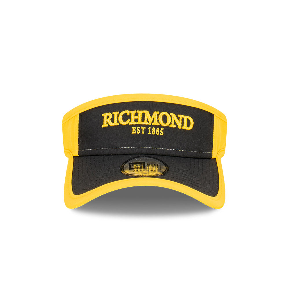 Richmond Tigers Visor - Black AFL 2023 Onfield - New Era