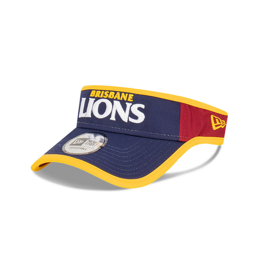 Brisbane Lions Visor - Navy AFL 2023 Onfield - New Era