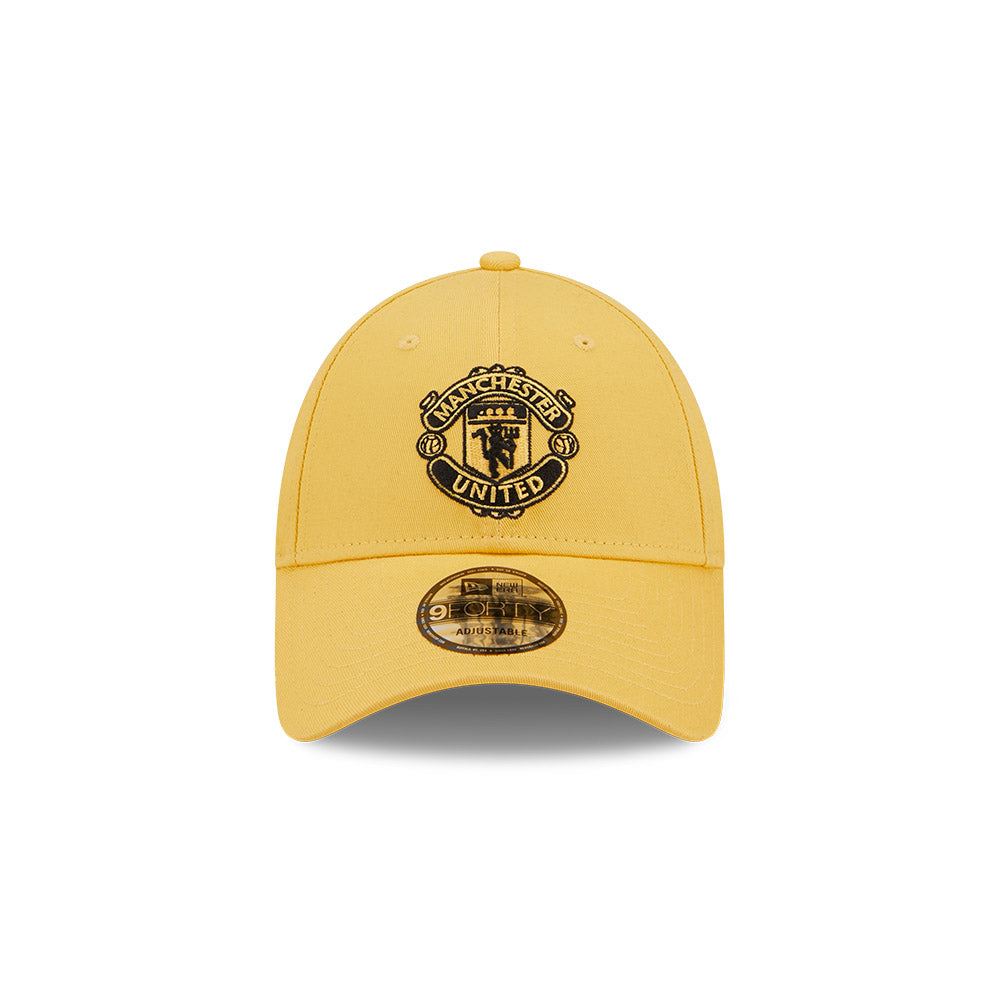 Manchester United FC Hat - Yellow 2022 EPL Seasonal 9Forty - New Era