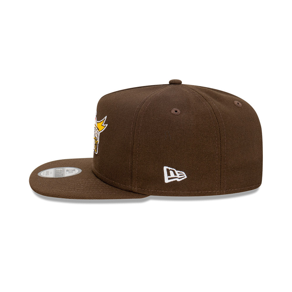 San Diego Padres Hat - Brown Baseball Banner Collection 9Fifty Snapback - New Era
