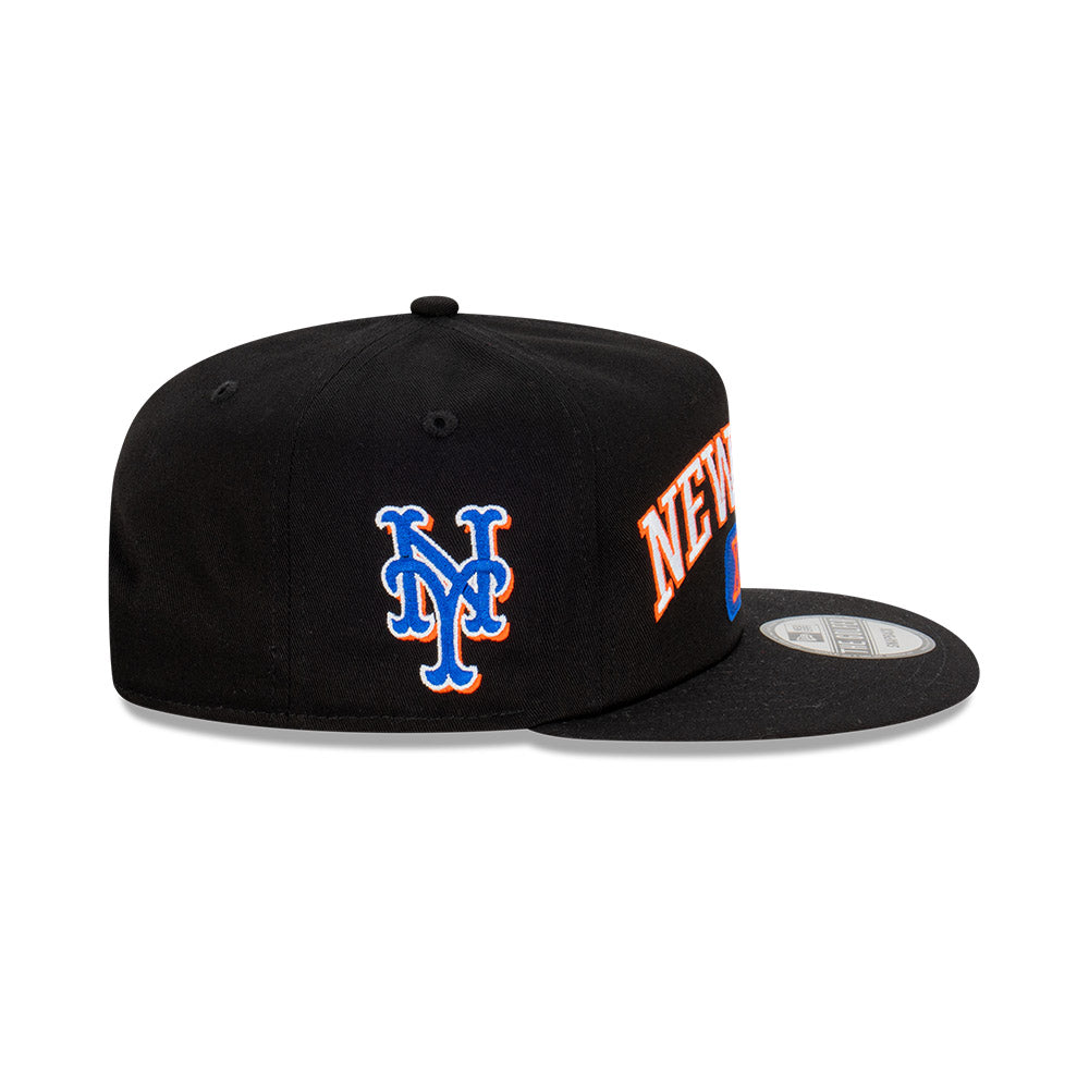 New York Mets Hat - Black XXL Golfer Snapback - New Era