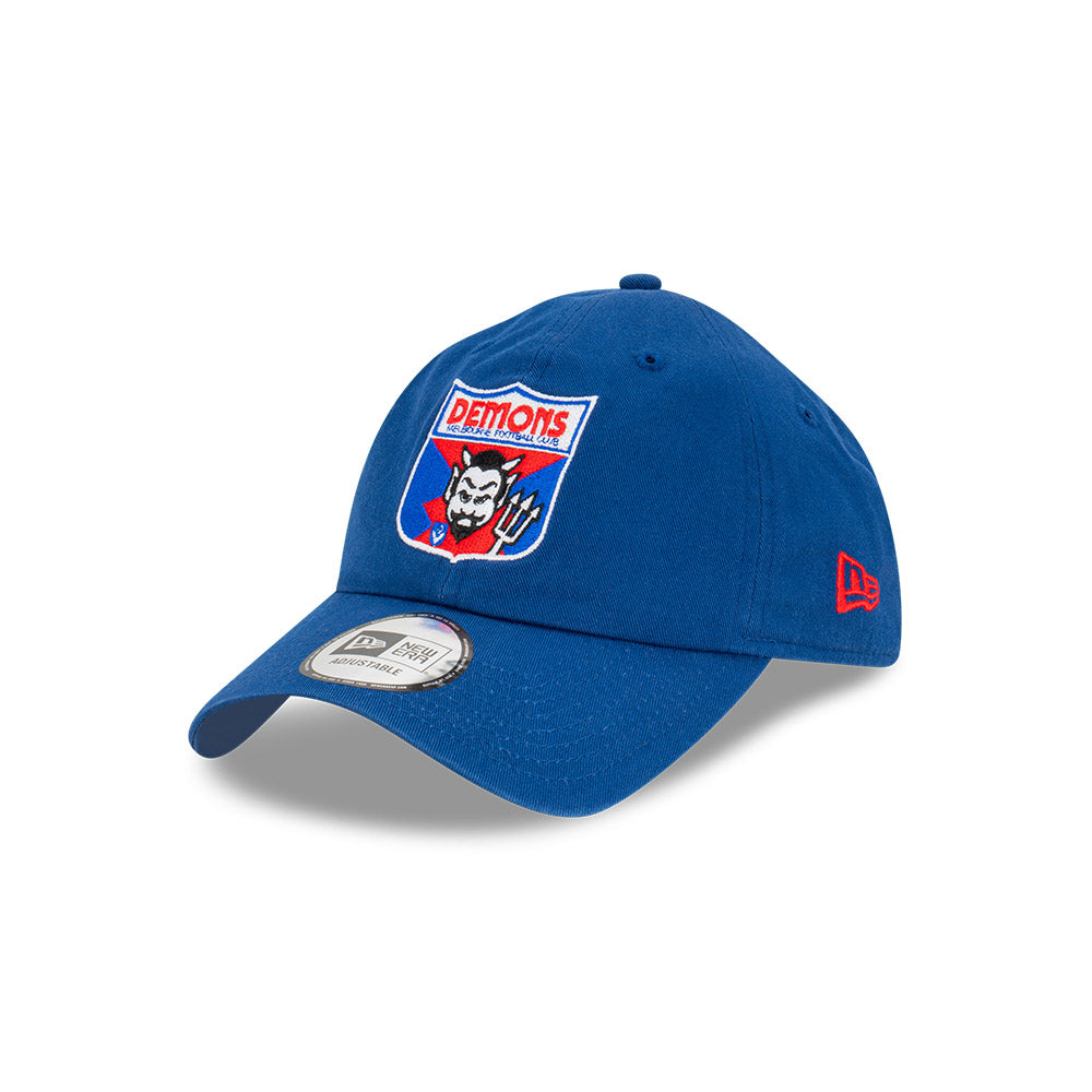 Melbourne Demons Hat - 2023 AFL Blue Retro Casual Classic Strapback - New Era