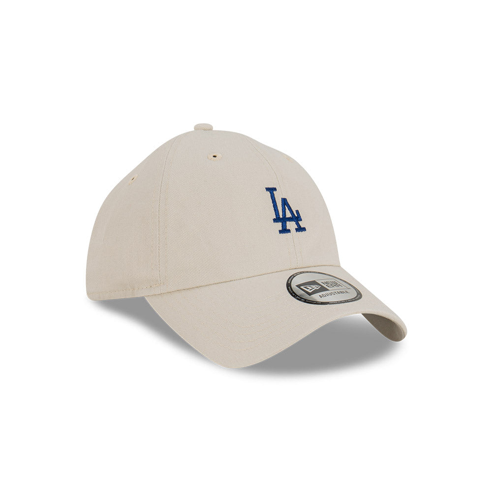 LA Dodgers Hat - Stone Mini Logo Casual Classic Strapback - New Era