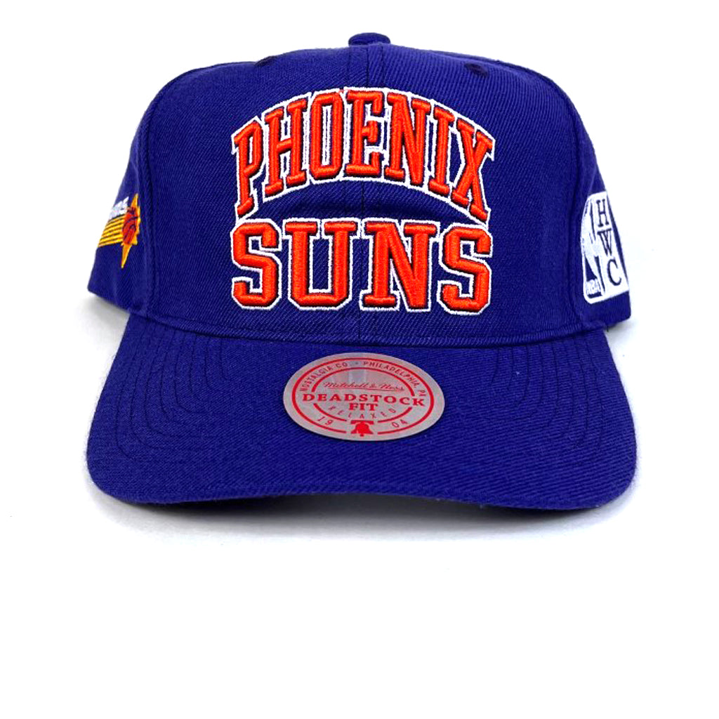 Phoenix Suns Hat Purple Vintage Ivy Arch Deadstock Snapback Mitchell & Ness