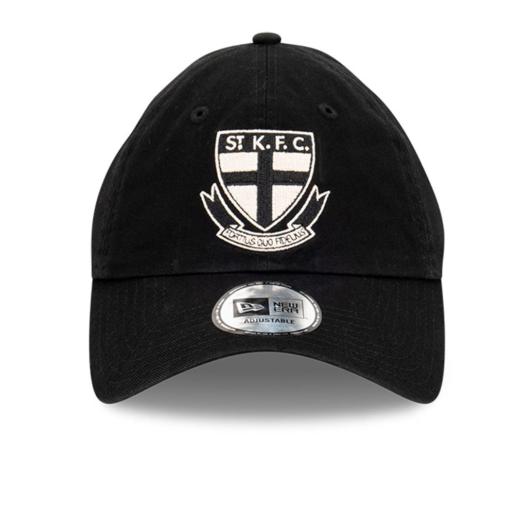 St Kilda Saints Hat 2022 AFL Black Stone Casual Classic New Era