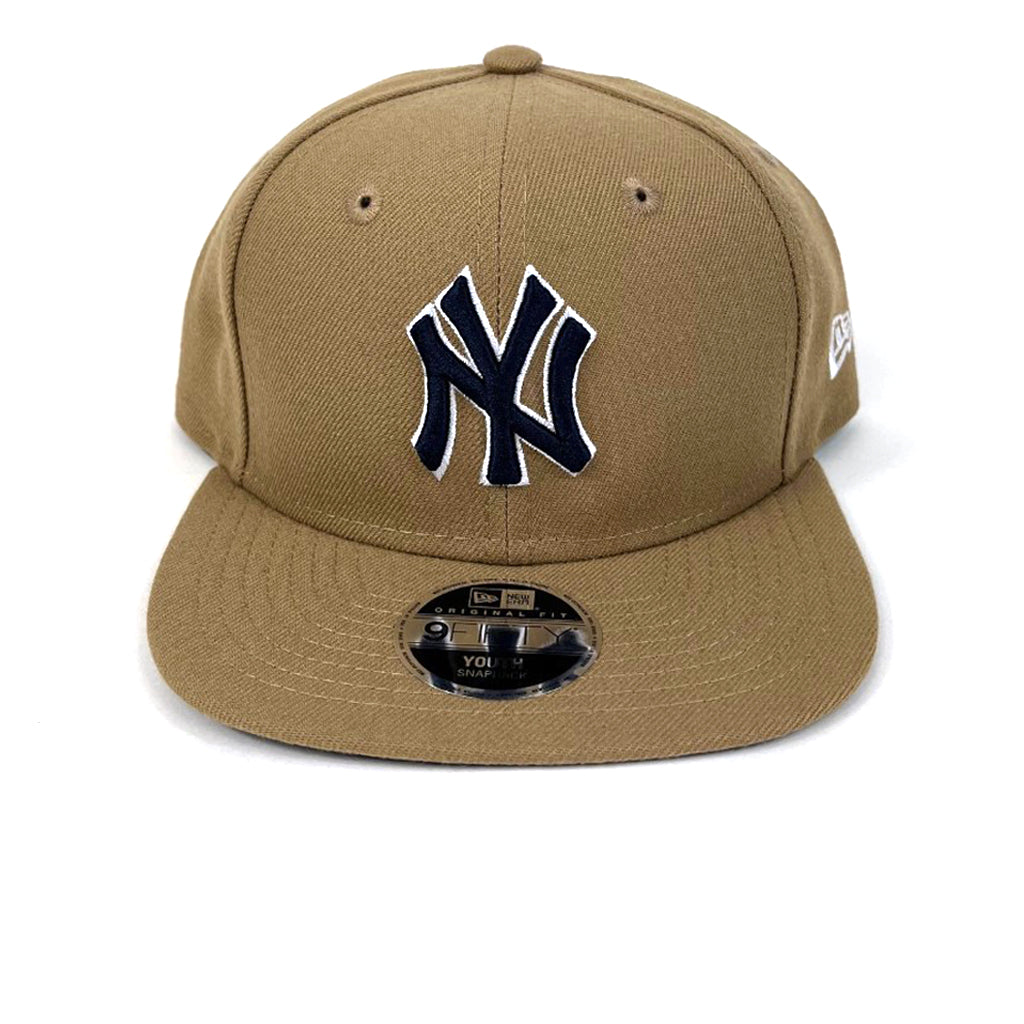 New York Yankees Youth Hat Khaki Core Snapback New Era