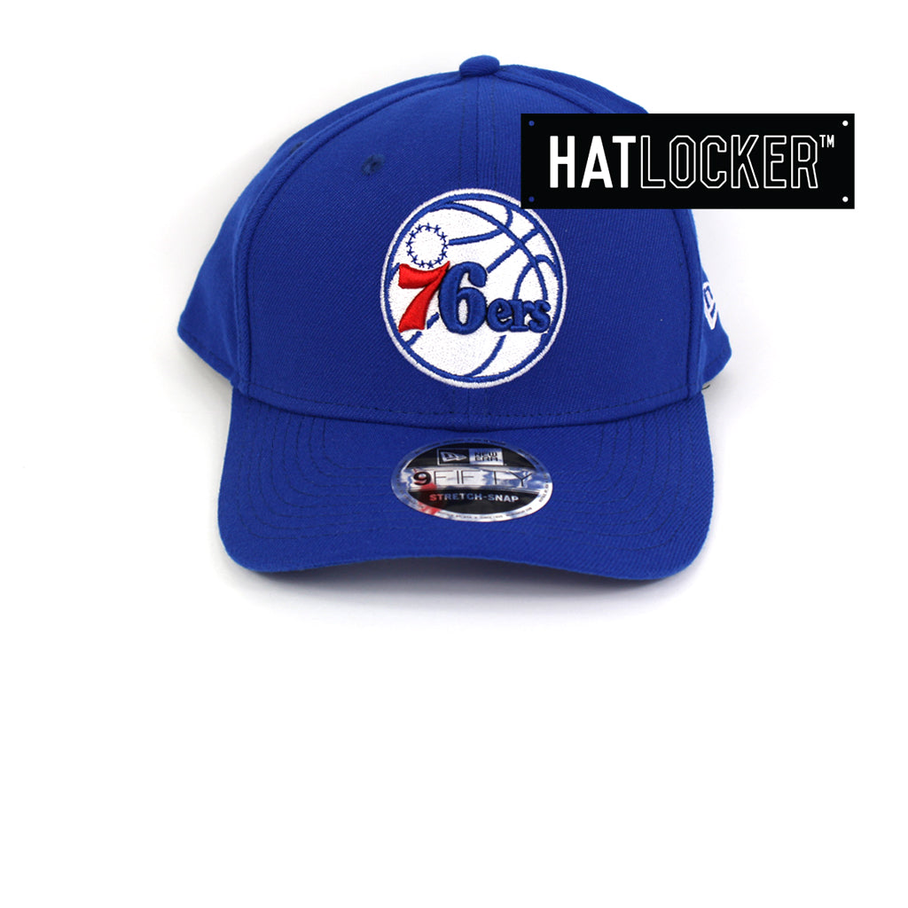 New Era Philadelphia 76ers Team Hit Precurved Snapback Hat
