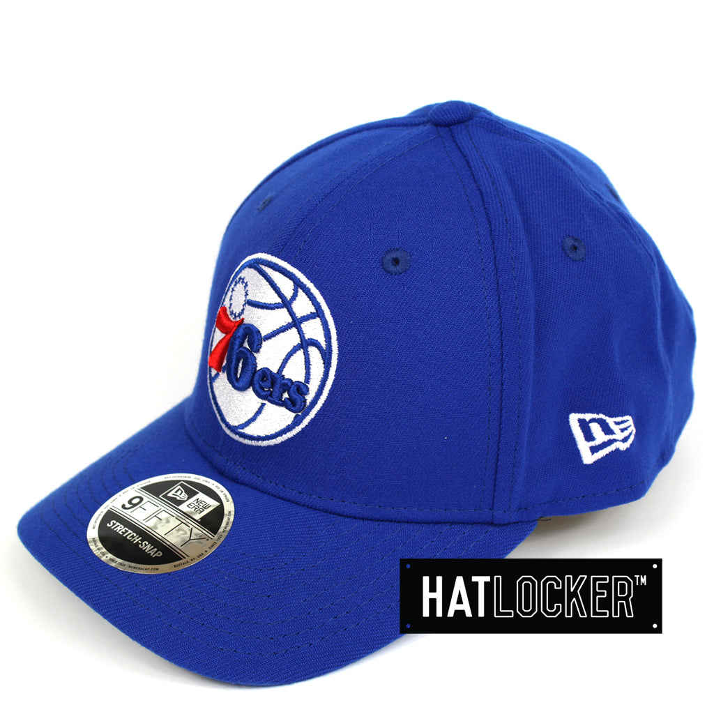 New Era Philadelphia 76ers Team Hit Precurved Snapback Hat