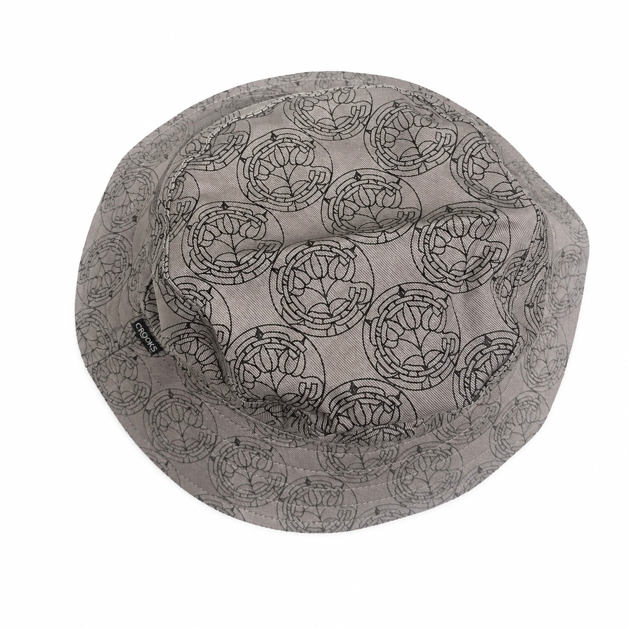Crooks & Castles - Cathedral Speckle Grey Bucket Hat