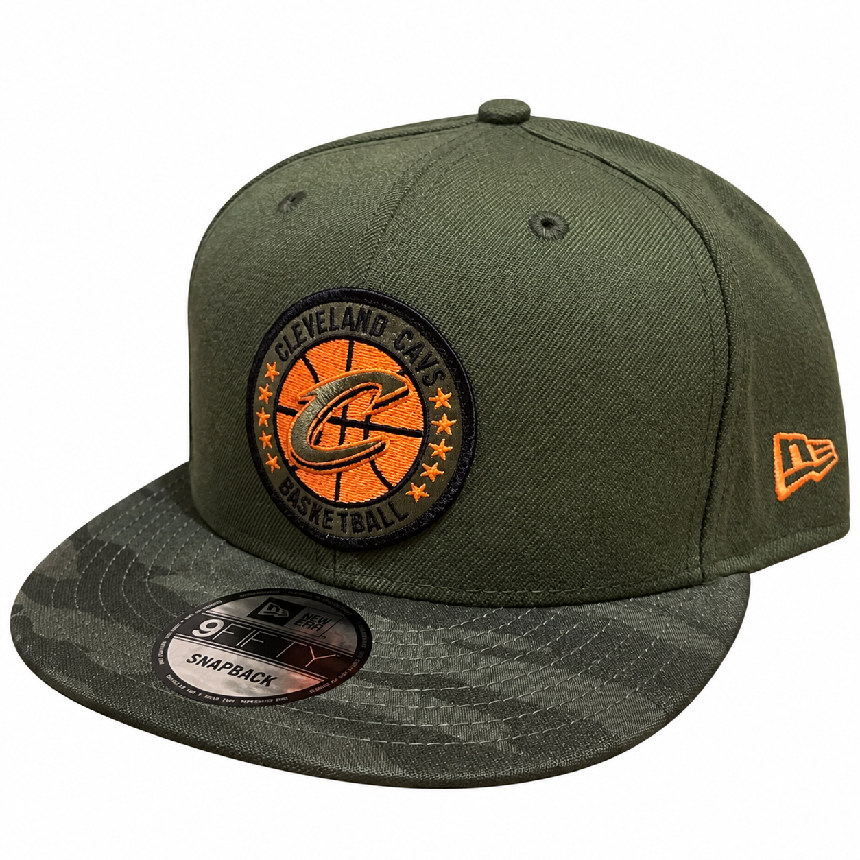 New Era - Cleveland Cavaliers NBA Tip Off Army Snapback