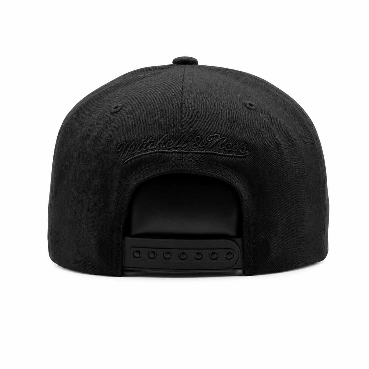 Minnesota Timberwolves Hat - Black on Black 110 Flexfit NBA Basketball Snapback Cap - Mitchell & Ness