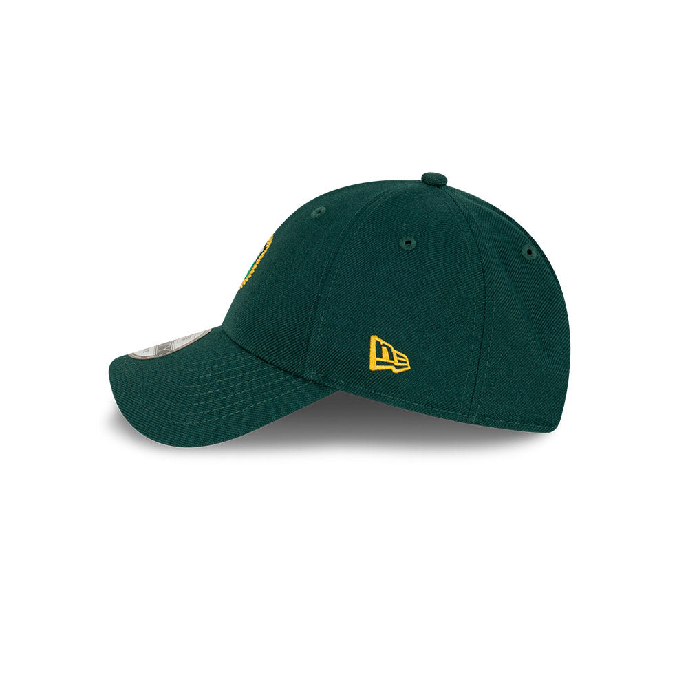 Boston Celtics Hat - NBA Laurel Leaf Collection Green 9Forty Strapback - New Era