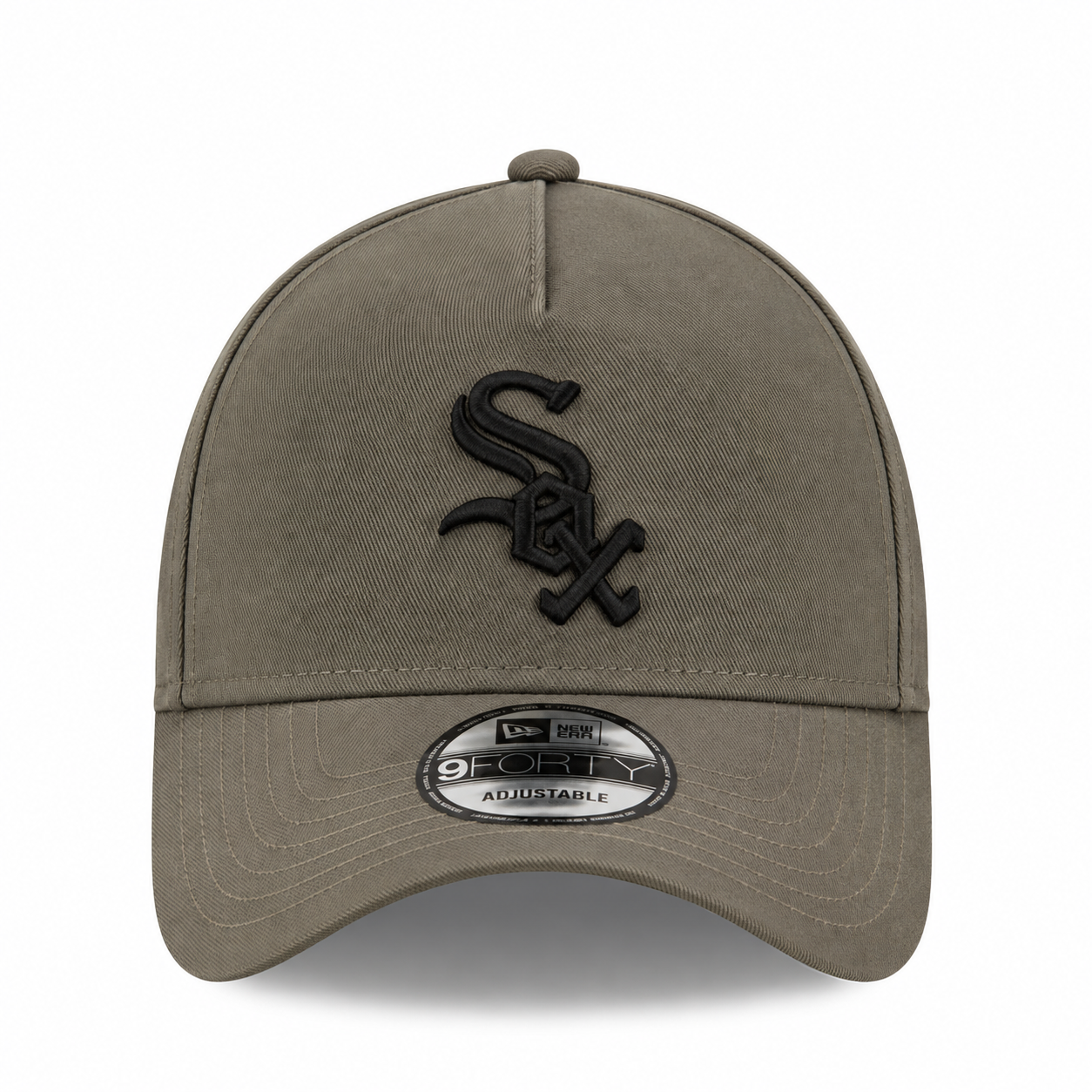 Chicago White Sox Hat - Moss Green Canvas Best of Archive 9Forty A-Frame MLB Snapback Cap - New Era