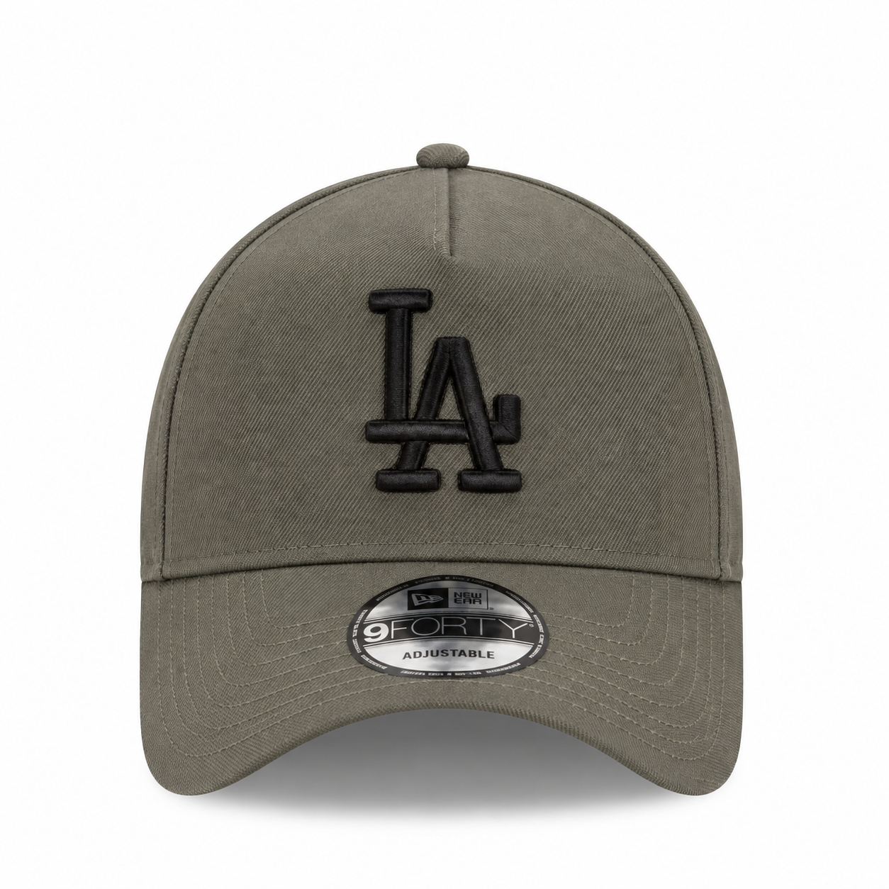 LA Dodgers Hat - Moss Green Canvas Best of Archive 9Forty A-Frame MLB Snapback Cap - New Era