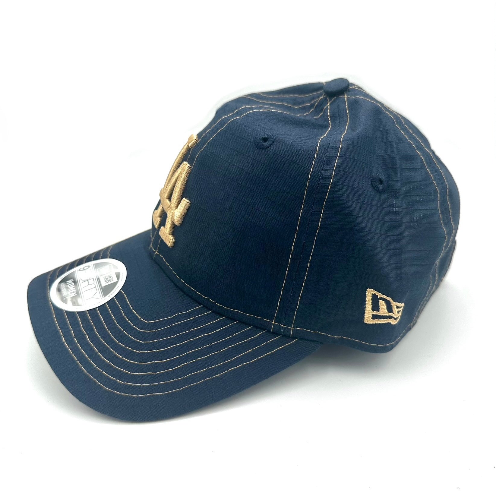LA Dodgers Women's Cap - Navy Ripstop Outdoor Strapback Hat - New Era
