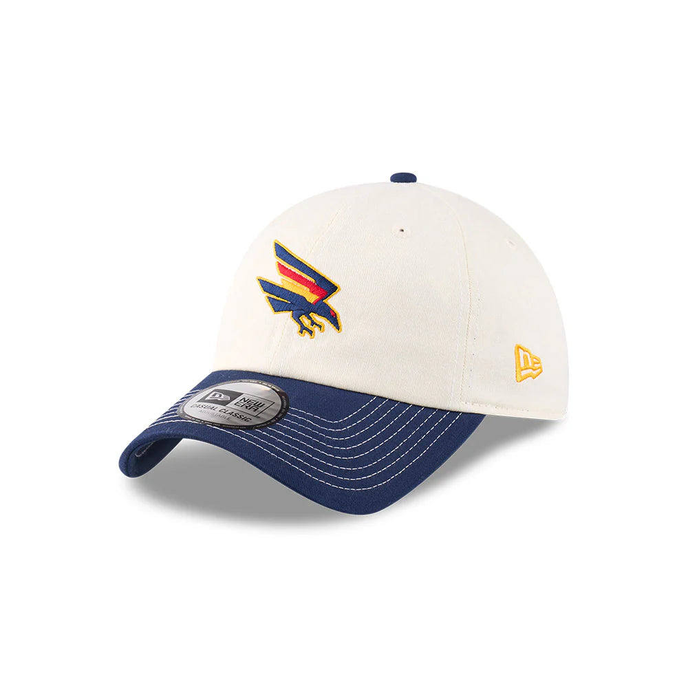Adelaide Crows Hat - 2025 AFL 2Tone Chrome Contrast Casual Classic Strapback Cap - New Era
