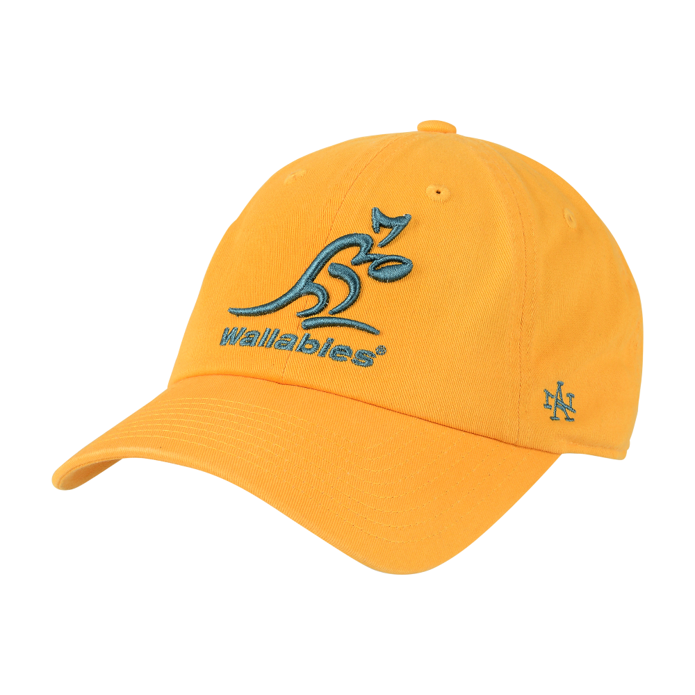 Australia Wallabies Hat - Gold Ballpark Australian Rugby Strapback Cap - American Needle