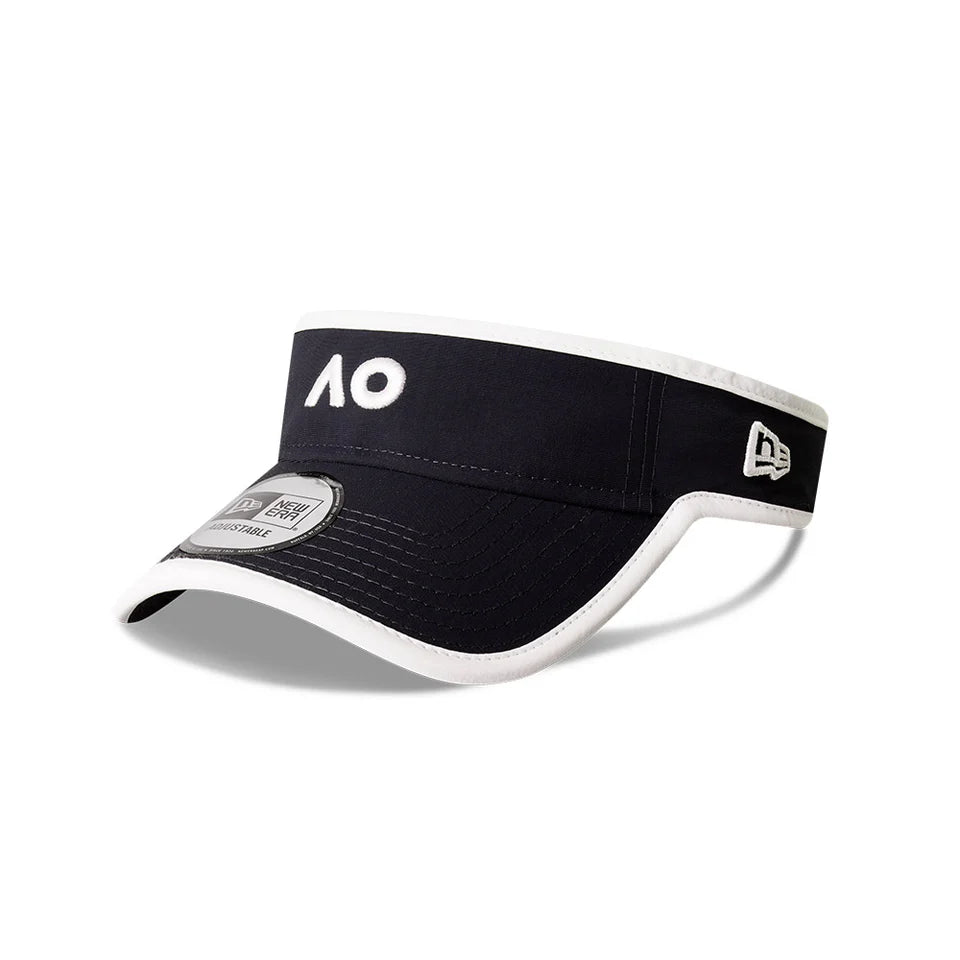Australian Open Visor - 2025 AO Navy Visor Performance Core Hat - New Era