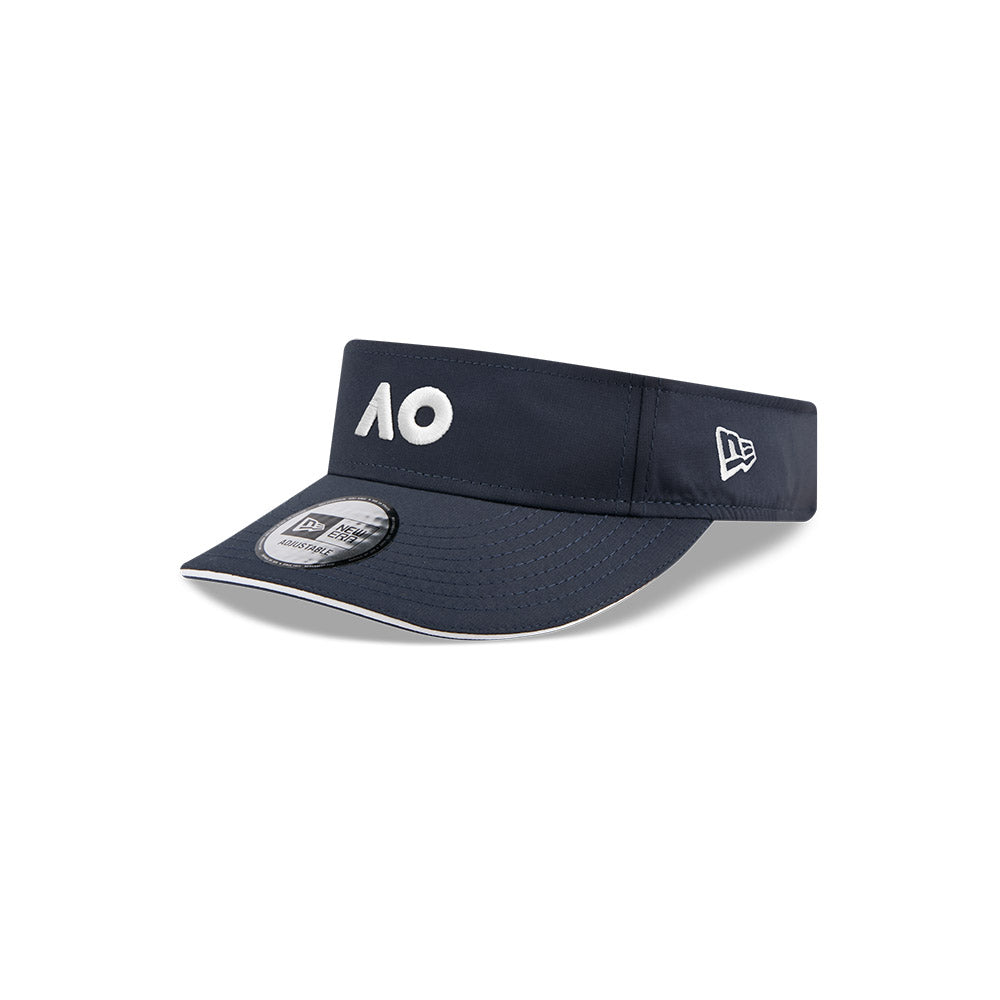 Australian Open Visor Hat - 2026 AO Navy Visor Performance - New Era