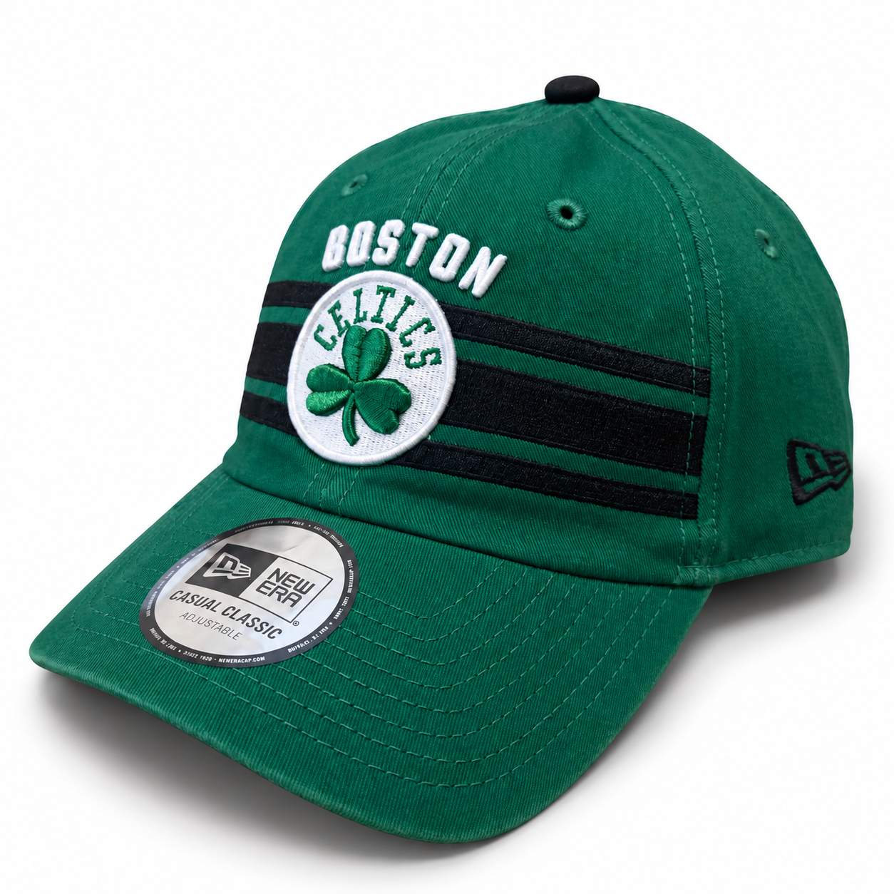 Boston Celtics Hat -  Green NBA Tip Off Casual Classic Strapback - New Era