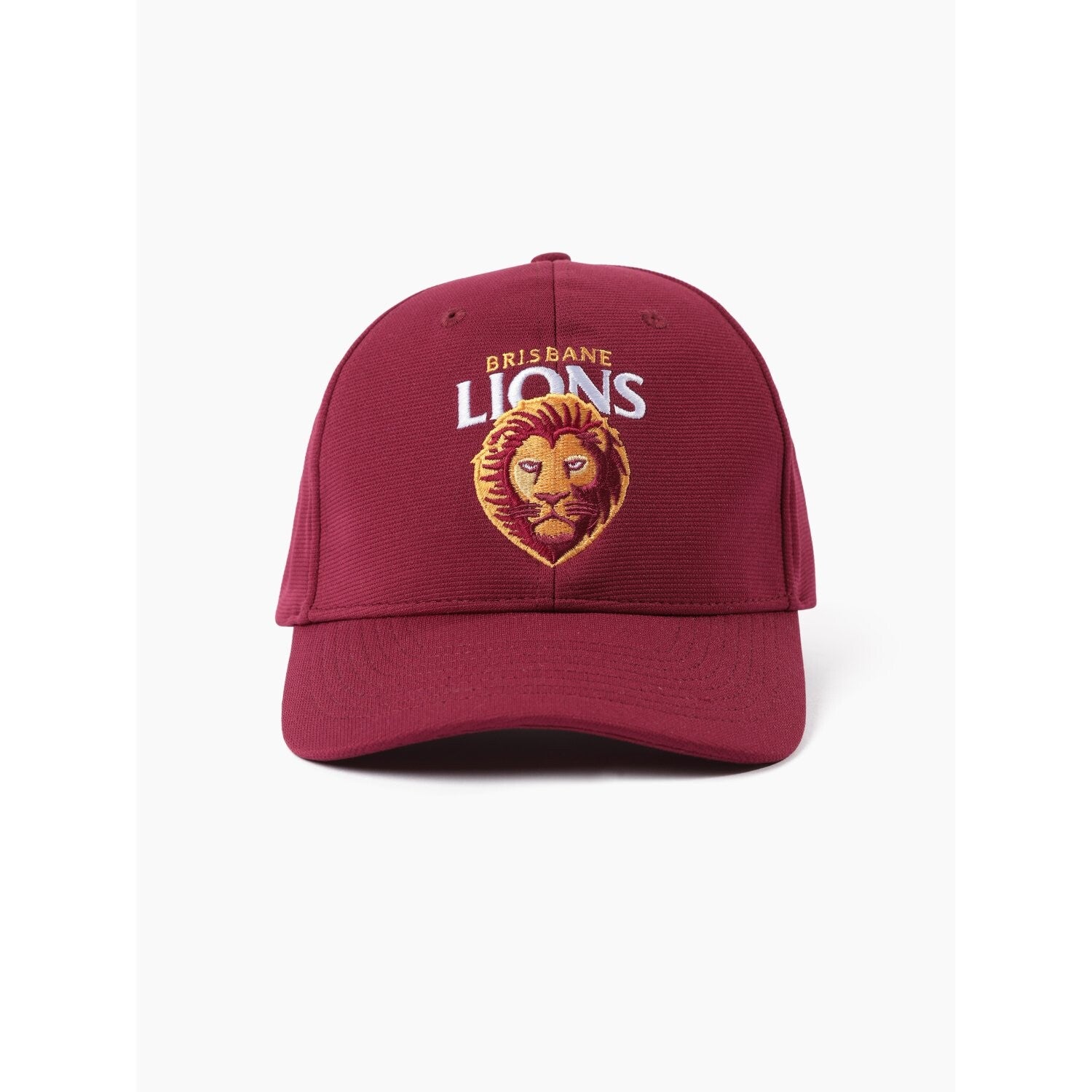 Brisbane Lions Hat - Official Team Colour Adult Full Logo Strapback Cap - AFL Supporterwear