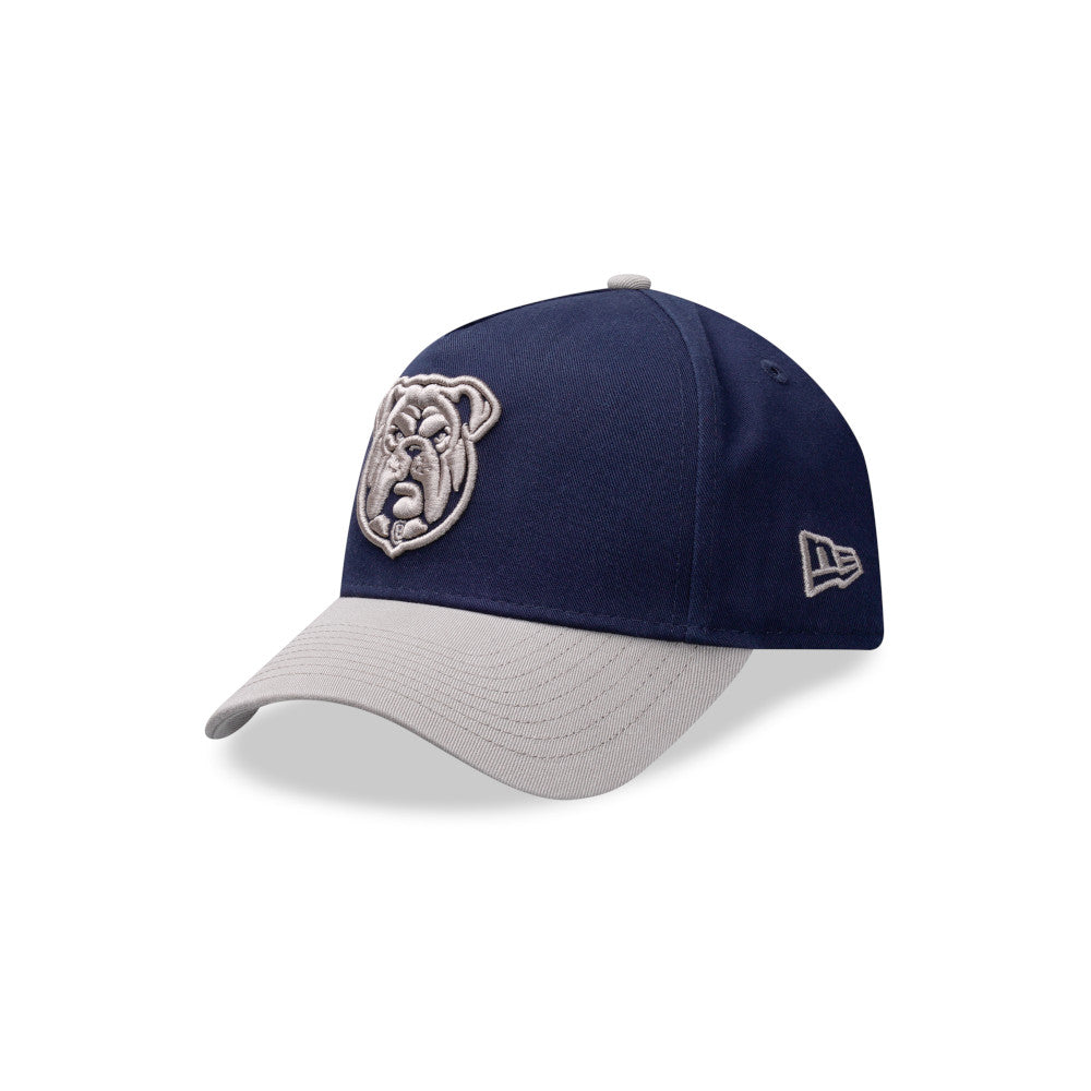 Canterbury-Bankstown Bulldogs Hat - 2-Tone Pebble Supporter Summer 9Forty A-Frame NRL Snapback Cap - New Era
