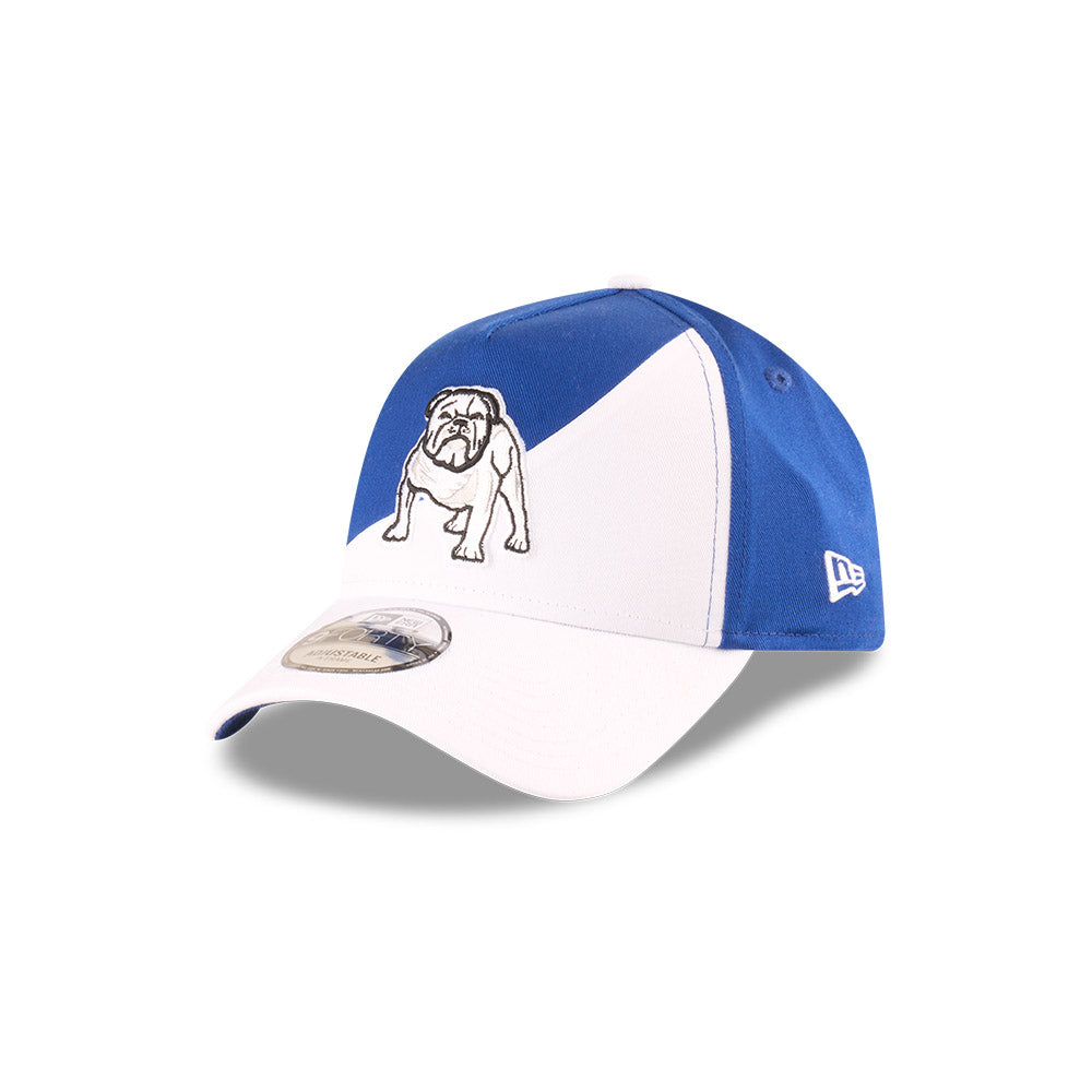 Canterbury-Bankstown Bulldogs Hat - 2025 Blue Flow 9Forty A-Frame NRL Snapback Cap - New Era