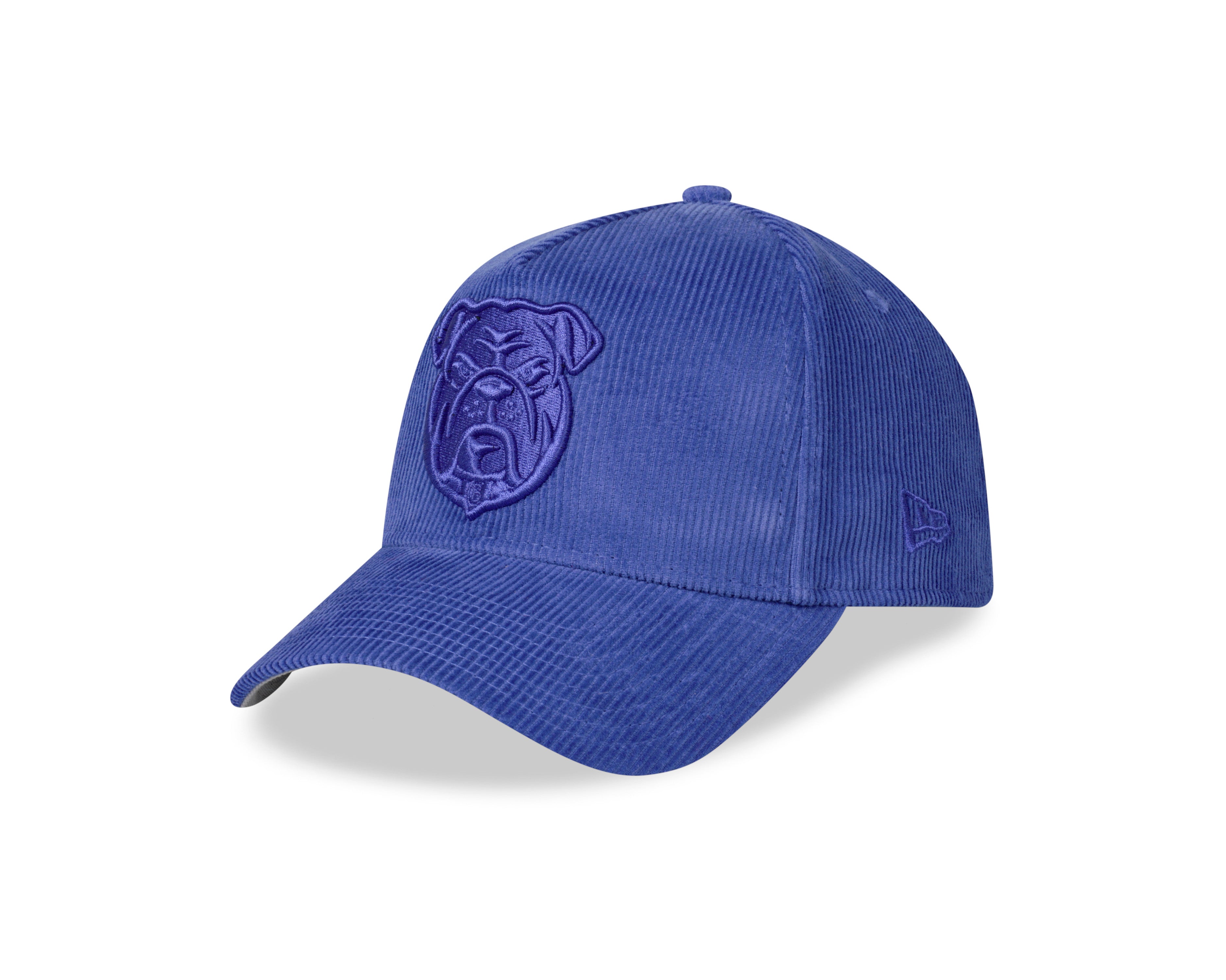 Canterbury-Bankstown Bulldogs Hat - OTC Tonal Corduroy NRL 9Forty A-Frame Snapback Cap - New Era