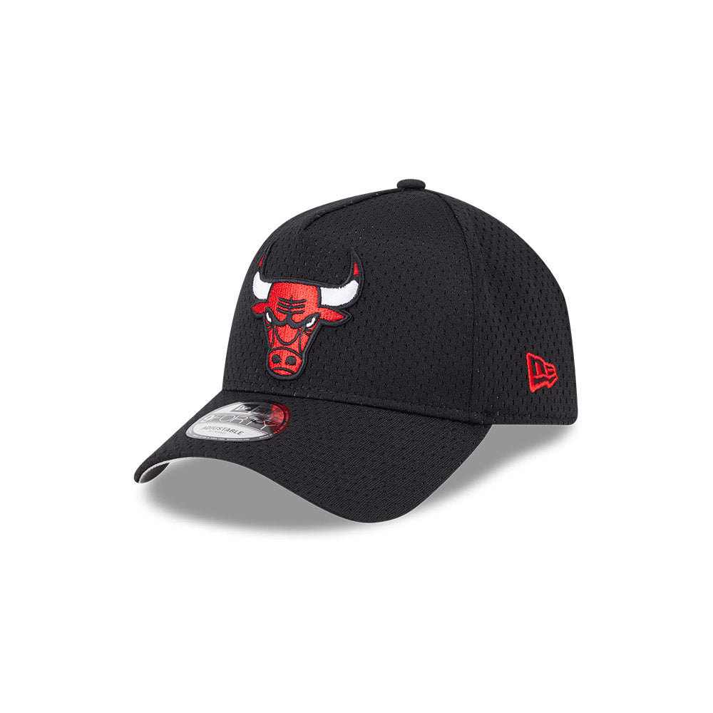 Chicago Bulls Hat - Basketball Mesh 9Forty A-Frame NBA Snapback Cap - New Era