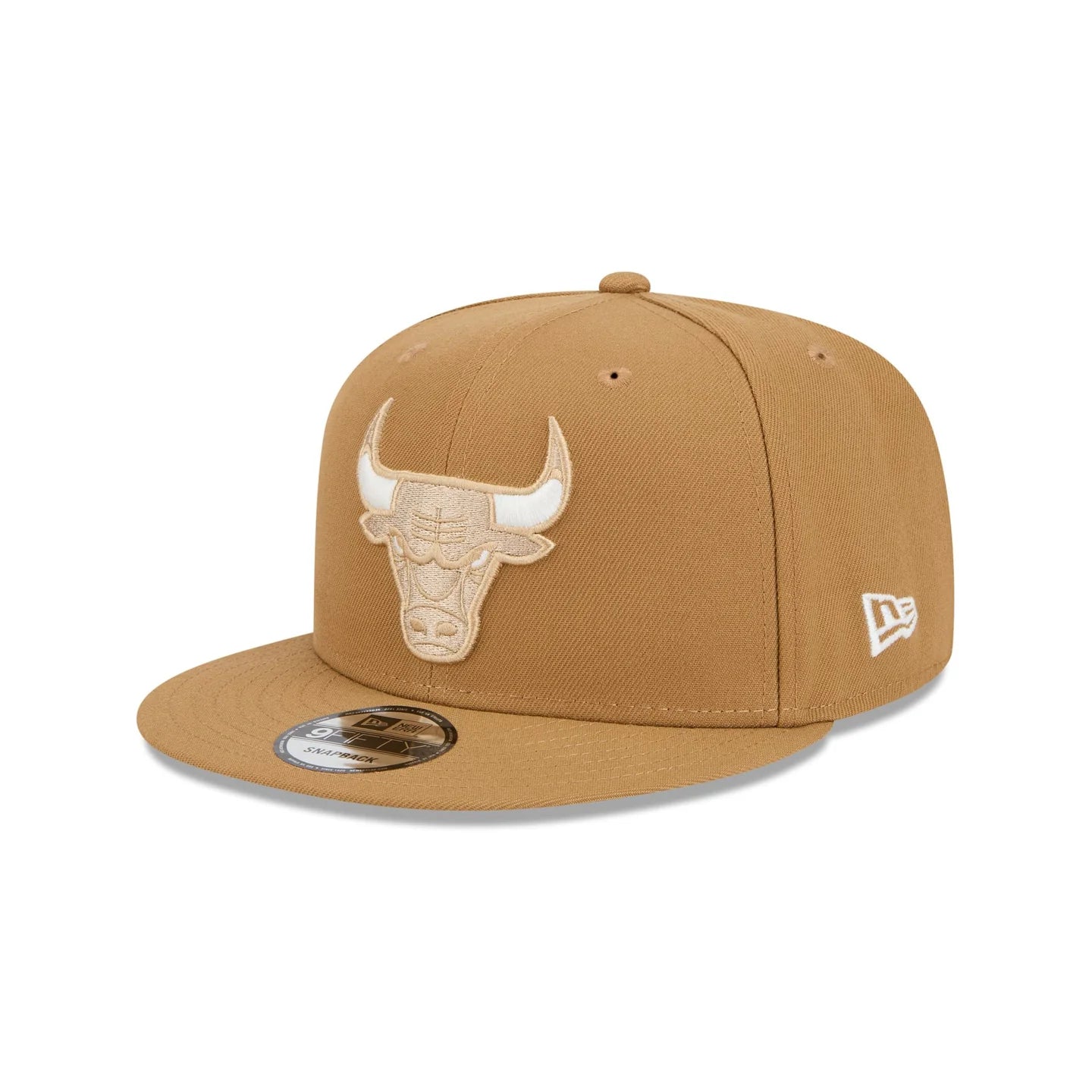 Chicago Bulls Hat - NBA 2024-2025 City Edition Alternate Wheat 9Fifty Snapback Cap - New Era