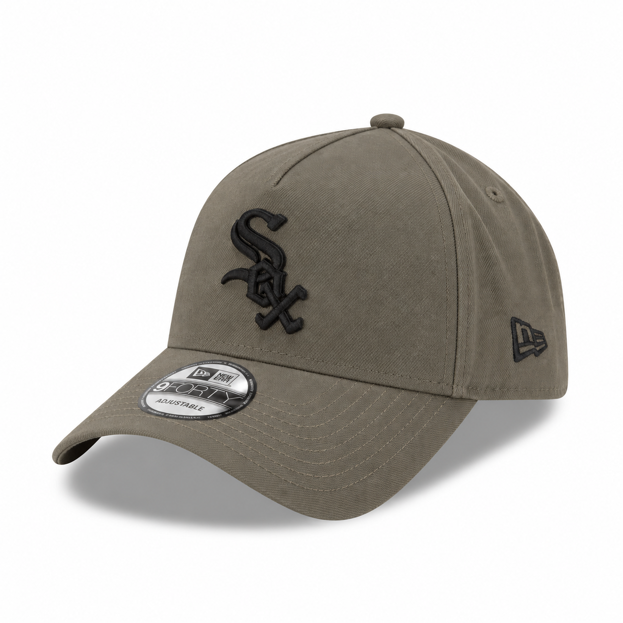 Chicago White Sox Hat - Moss Green Canvas Best of Archive 9Forty A-Frame MLB Snapback Cap - New Era