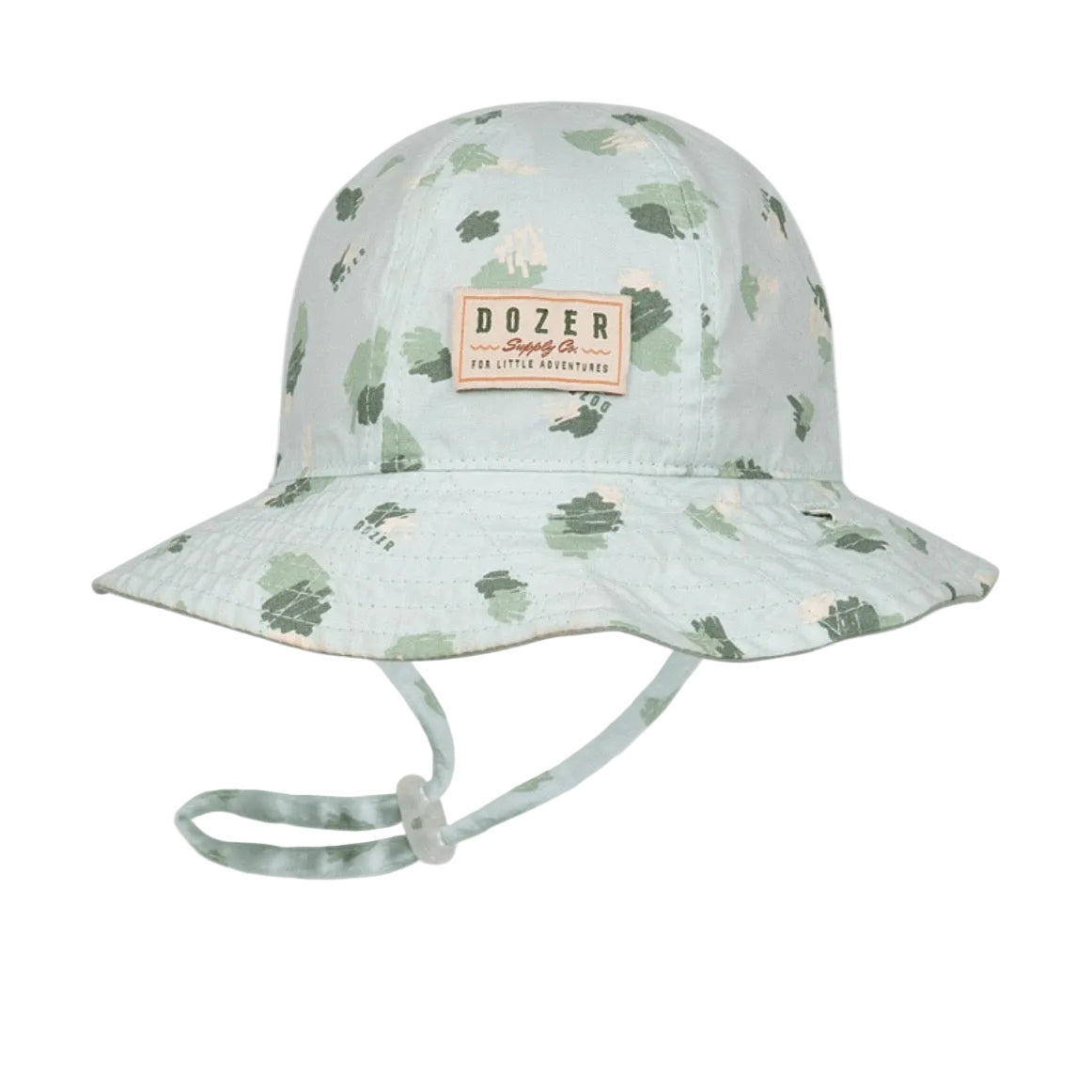 Dozer Baby Boys Floppy Bucket Hat - Cute Camo Green Print - Raby Bay