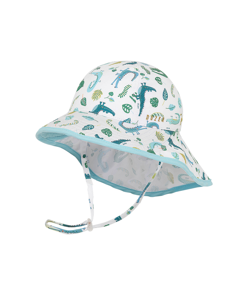 Dozer Baby Boys Legionnaire Floppy Hat - White - Snapper