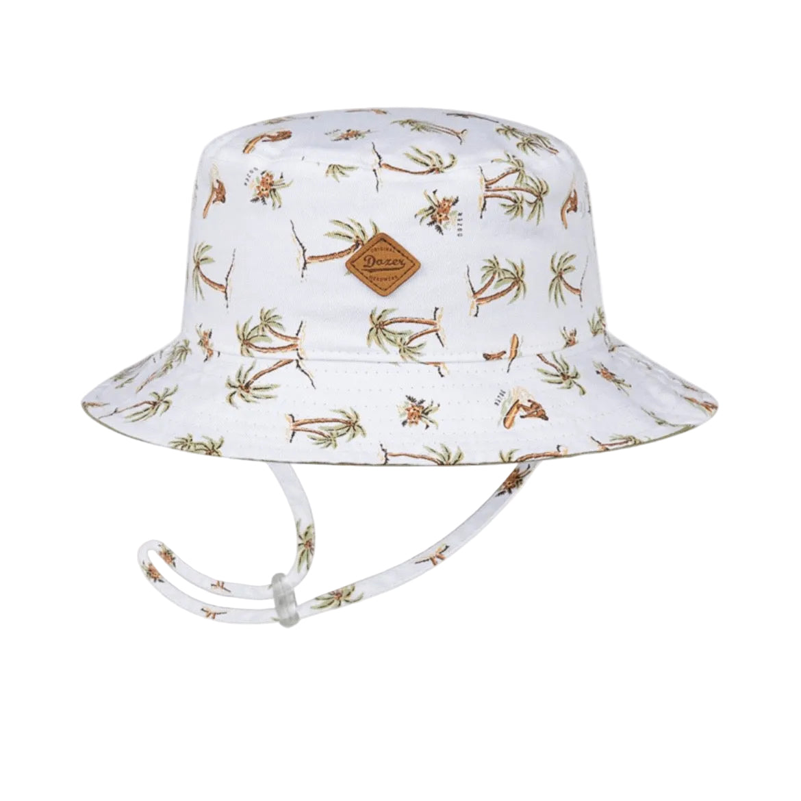 Dozer Boys Bucket Hat - Tropical Pattern Print - Finn