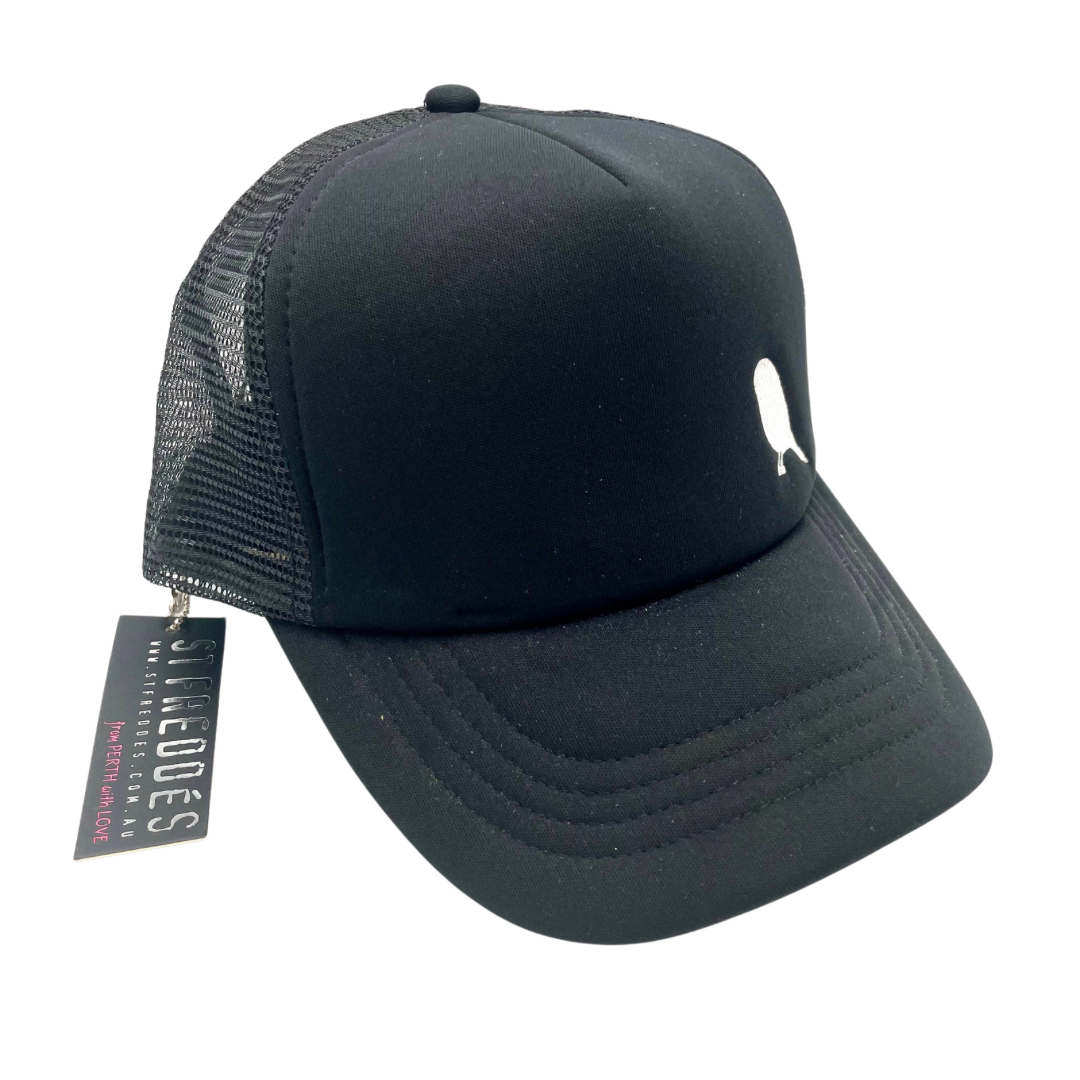 St Freddes Trucker Hat - Black Bird Foam Palette Trucker Snapback