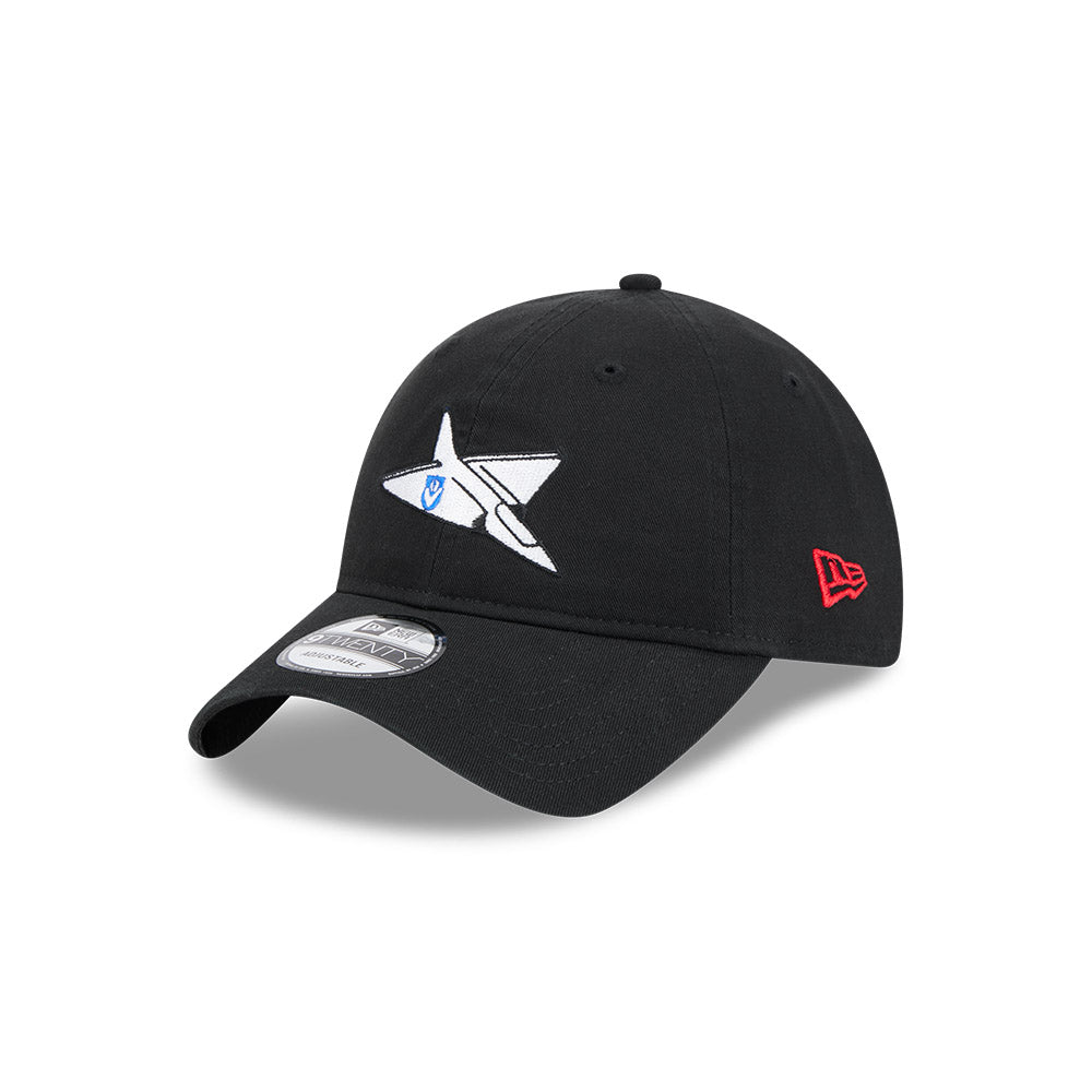 Essendon Bombers Hat - AFL 2025 Retro Washed 9Twenty Strapback Cap - New Era