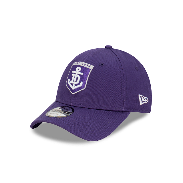 Fremantle Dockers Hat - Official Team Colour AFL Essentials 9Forty Strapback Cap - New Era