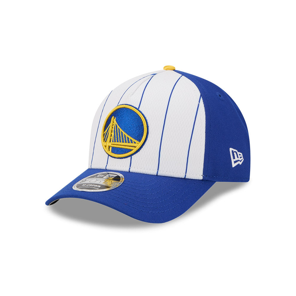 Golden State Warriors Hat - 2025 Tip-Off 9Forty M-Crown A-Frame Snapback Cap - New Era