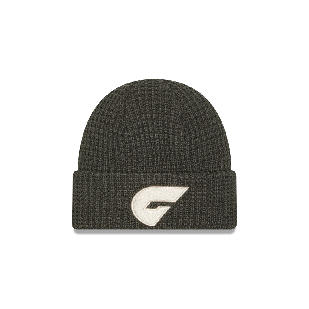 Greater Western Sydney Giants - 2025 AFL Dusty Charcoal Waffle Knit - New Era