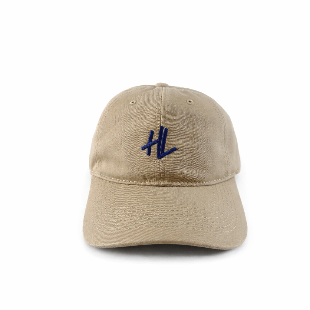 HL Brand Hat - Beige Classic Everyday Essentials Strapback Cap - Hat Locker Exclusive