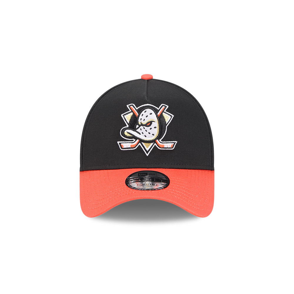 Anaheim Ducks Hat - OTC 2-Tone 9Forty A-Frame NHL Snapback Cap - New Era