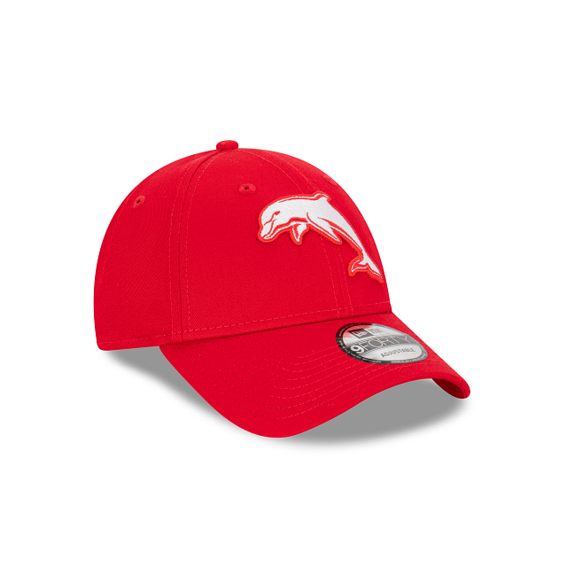 The Dolphins Hat - Official Team Colour NRL Essentials 9Forty Strapback Cap - New Era