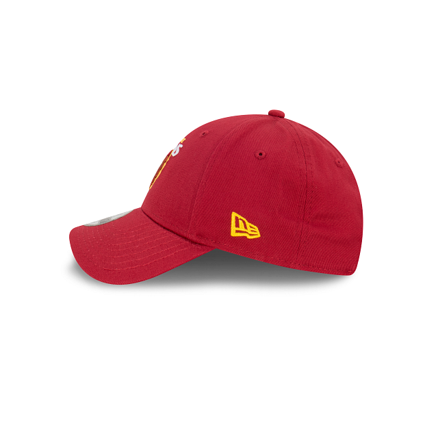 Brisbane Lions Hat - Official Team Colour AFL Essentials 9Forty Strapback Cap - New Era
