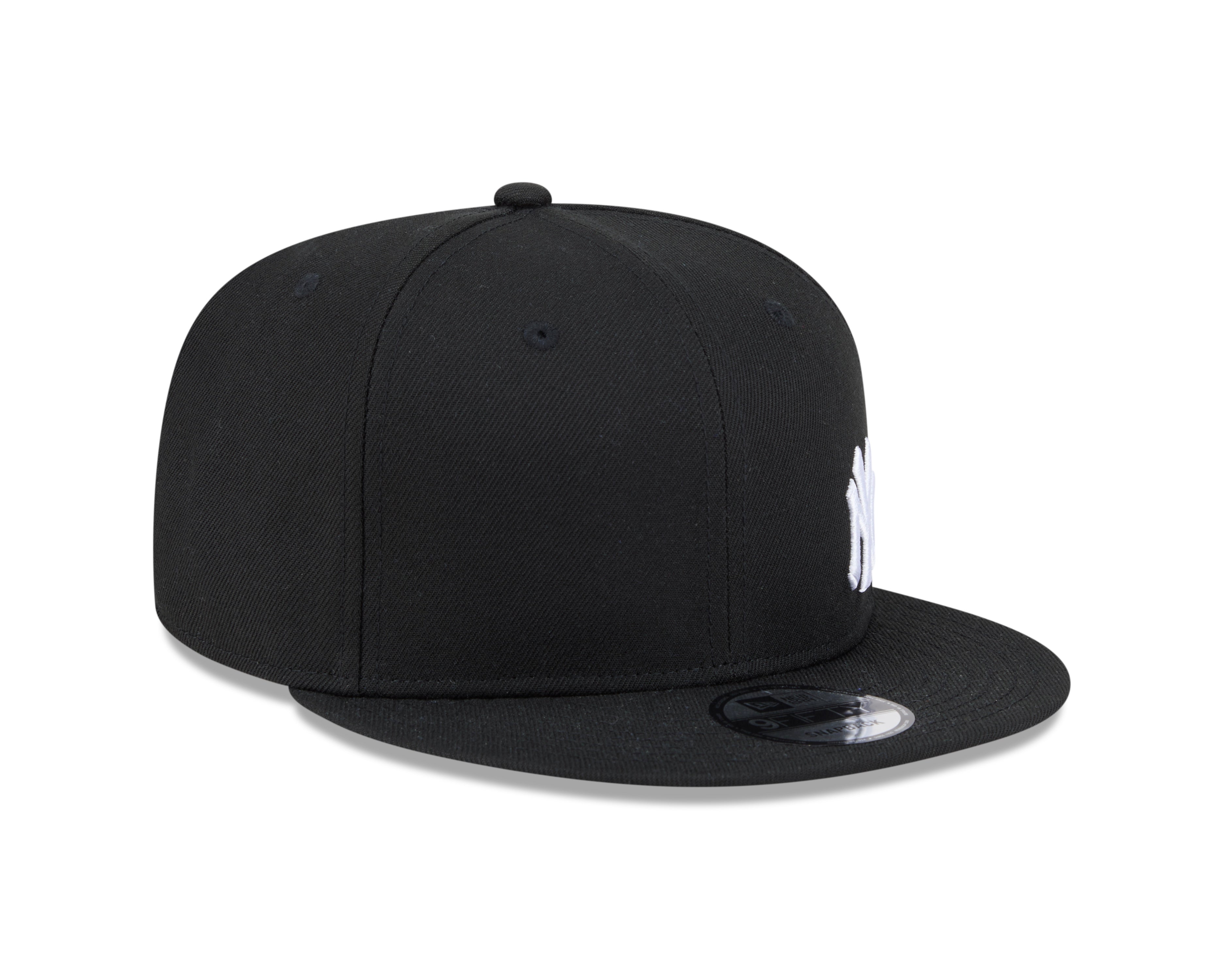 New York Yankees Hat - Black Flawless MLB 9Fifty Baseball Snapback Cap - New Era