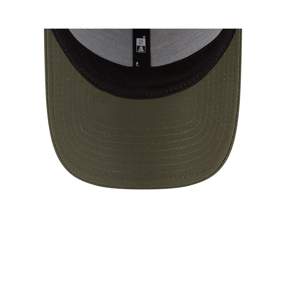 McLaren F1 Racing Hat - Essential Olive Green 9Forty Formula 1 Snapback Cap - New Era