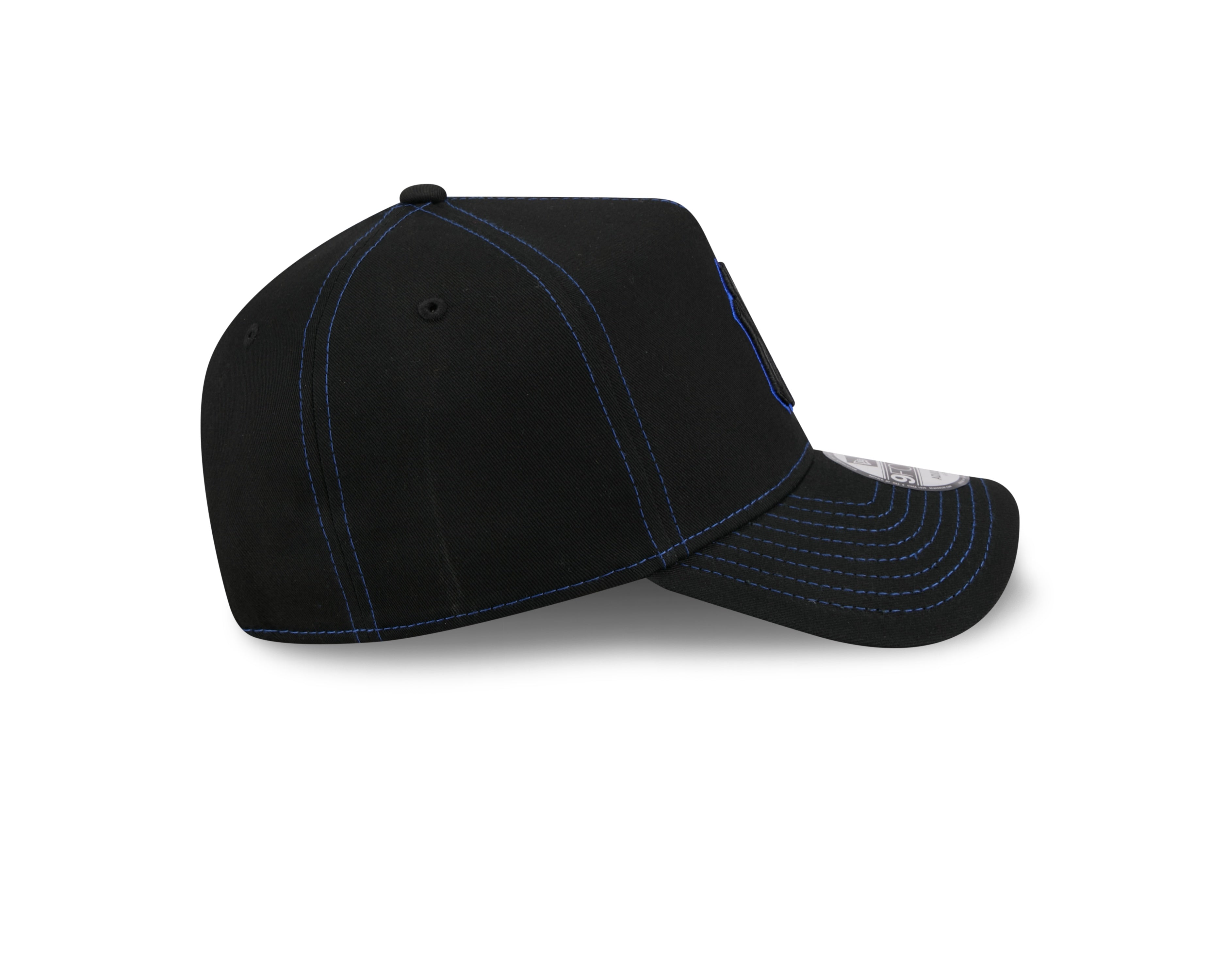 New York Yankees Hat - Black Colour Contrast 9Forty A-Frame MLB Snapback Cap - New Era