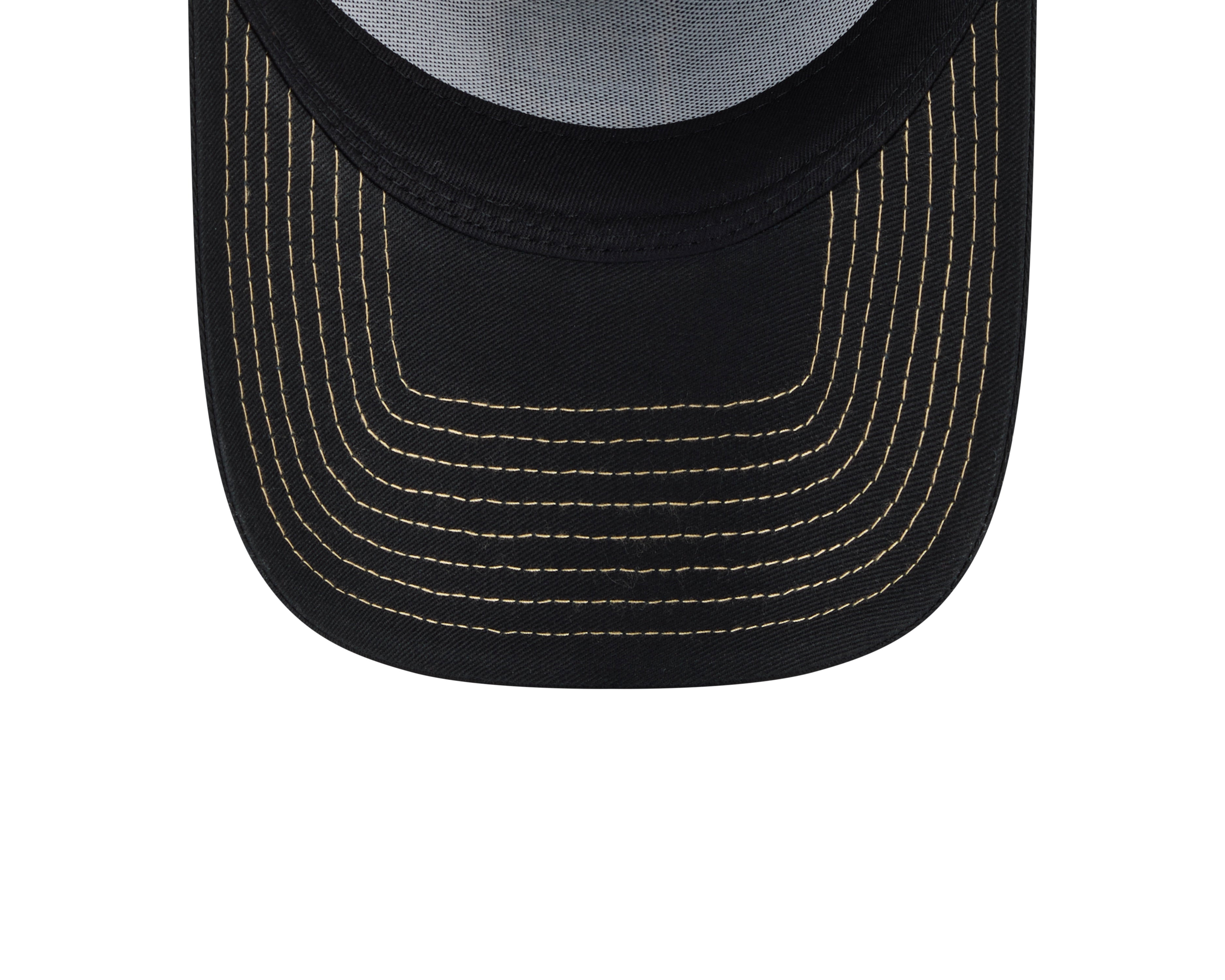 Pittsburgh Pirates Hat - Black Colour Contrast 9Forty A-Frame MLB Snapback Cap - New Era