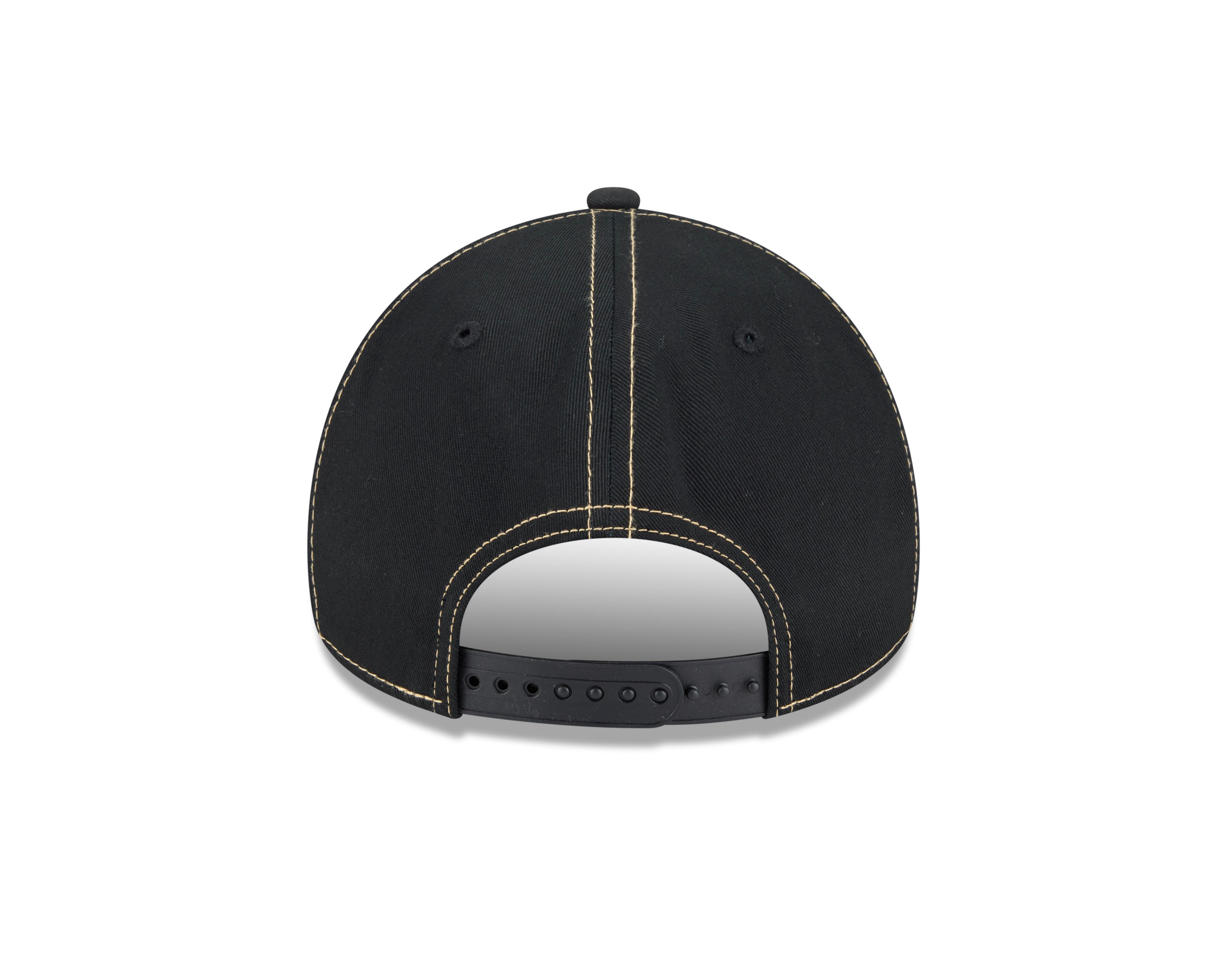 Pittsburgh Pirates Hat - Black Colour Contrast 9Forty A-Frame MLB Snapback Cap - New Era